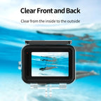 TELESIN GP-WTP-901 45m Diving Shell, For GoPro HERO12 Black / HERO11 Black / HERO10 Black / HERO9 Black, Single Shell, Shell+Filter Set