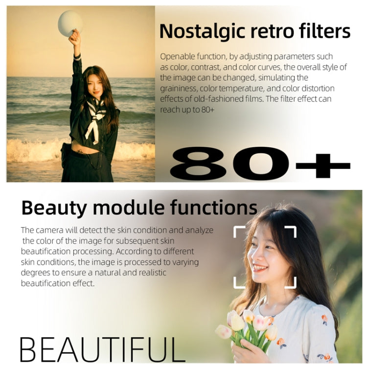 High-Definition CCD Digital Camera 64 Million WiFi Card Camera, Black, White, Black + Microphone/Fill Light/Headphone Cable, White + Microphone/Fill Light/Headphone Cable, Black + Fill Light, White + Fill Light, Black + Microphone, White + Microphone  ...