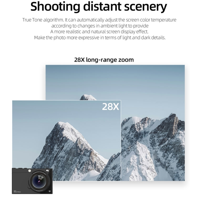 High-Definition CCD Digital Camera 64 Million WiFi Card Camera, Black, White, Black + Microphone/Fill Light/Headphone Cable, White + Microphone/Fill Light/Headphone Cable, Black + Fill Light, White + Fill Light, Black + Microphone, White + Microphone  ...