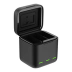 TELESIN GP-BCG-901 Storage Battery Charging Box For GoPro HERO12 Black / HERO11 Black / HERO10 Black / HERO9 Black, GP-BCG-901