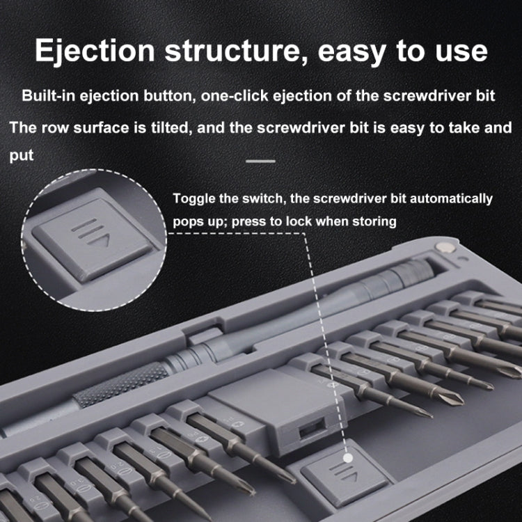 For DJI CQT UAV 30-In-1 Drone Universal Extended Screwdriver Set Disassembly Tool Set, 30-In-1