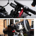 Tridaptor Digiscoping Adapter 3-Axis Telescope Phone Mount For Binocular Monocular Microscope, With Buetooth, Without Bluetooth