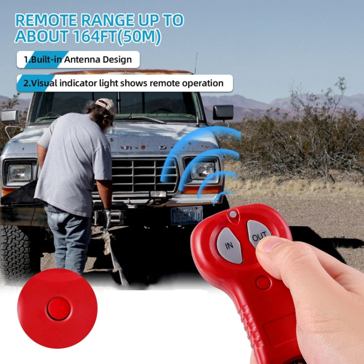 Wireless Remote Control SUV Truck Electric Winch, 213X2, 213X