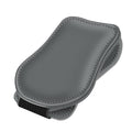 Car Eyeglasses Clip Car Leather Magnetic Closure Sunglasses Storage Bag