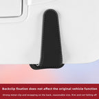 Car Eyeglasses Clip Car Leather Magnetic Closure Sunglasses Storage Bag