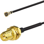 4 In 1 2.4GHz / 5.8GHz 8dBi RP-SMA Wireless Network Card WIFI Adapter Antenna Extension Cable