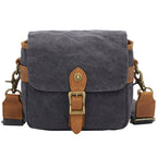 Retro Camera Canvas Bag Shoulder Messenger Bag Travel Portable Case