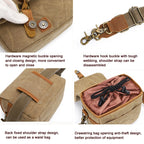 Retro Camera Canvas Bag Shoulder Messenger Bag Travel Portable Case