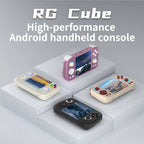 ANBERNIC RG Cube Retro Handheld Game Console With 3.95 Inch Screen T820 CPU Android 13 RGB Light, 8+128G, 8+256G