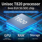 ANBERNIC RG Cube Retro Handheld Game Console With 3.95 Inch Screen T820 CPU Android 13 RGB Light, 8+128G, 8+256G