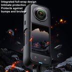 For Insta360 X4 TELESIN S6-CRF-01-TIS Plastic Protective Frame