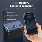 ANCEL BM200 12V Bluetooth 4.2 Car Battery Analysis and Detection Tool Battery Tester, BM200