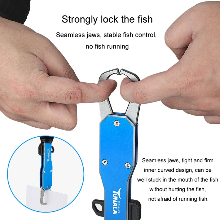 TUNALA Outdoor Push-Pull Aluminum Fish Catcher Multi-Functional Fishing Grip Luya Plier