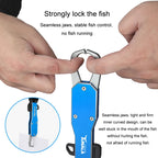 TUNALA Outdoor Push-Pull Aluminum Fish Catcher Multi-Functional Fishing Grip Luya Plier