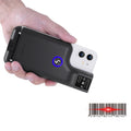 1D Bluetooth Barcode Scanner Wireless Back Clip Phone Barcode Reader, 1D 2D