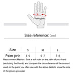 1pair Children Full Finger Breathable Anti-Fall Riding Gloves Outdoor Bicycle Protective Gloves, S, M, L