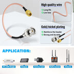 SMA Male To BNC Male RG316 Coaxial RF Adapter Cable, 15cm, 30cm, 50cm, 100cm