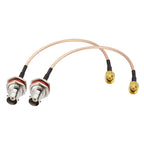 SMA Male To BNC Waterproof Female RG316 Coaxial RF Adapter Cable, 15cm, 30cm, 50cm, 100cm