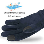 Rocker Fleece Winter Warm Anti-Slip Gloves Outdoor Riding Sports Gloves, S, M, L, XL