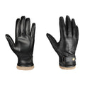 Autumn And Winter Padded Leather Gloves Business Simple Outdoor Sports Warm Gloves, S, M, L, XL