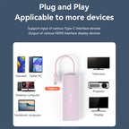Blueendless 4K60Hz + Gigabit LAN + Data Type-C Docking Station, 6-in-1 Gray, 6-in-1 Blue, 6-in-1 Pink, 9-in-1 Reading Card Pink, 9-in-1 Reading Card Gray, 9-in-1 Reading Card Blue