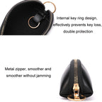 Mini Car Key Bag Large Capacity Soft Leather Coin Purse