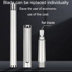 Tungsten Steel Fiber Cutting Knife Pen Type Portable Bare Fiber Cutter, Flat Blade