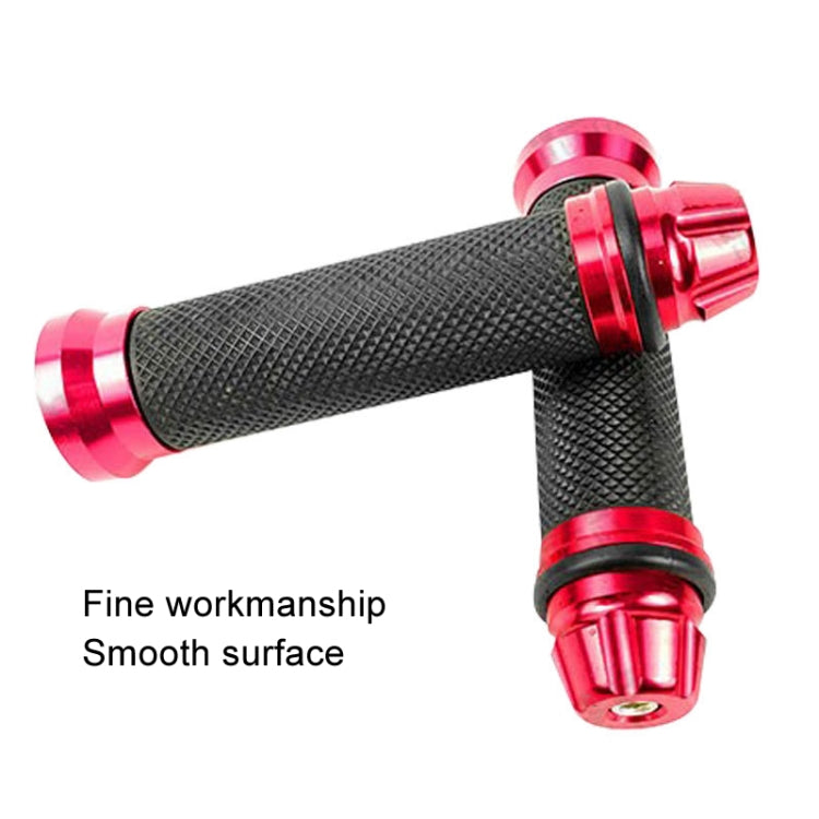 1pair 22mm Motorcycle Universal Handlebar Rubber Cover Oiler CNC Modified Handlebar Grips