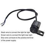 domino Motorcycle Electric Bike Headlight Switch Rearview Mirror Modification Left / Right Universal Switch