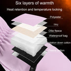 Winter Padded Ski Gloves Outdoor Windproof Warm Sports Gloves, XS, S, M, L