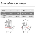 Winter Padded Ski Finger Gloves Outdoor Windproof Warm Sports Gloves, XS, S, M, L