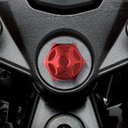 Motorcycle Light Bee Uplink Screws Uplink Modification Screws Decorative Cover, Black, Red, Blue