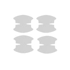 Car Door Handle Anti-scratch Protection Transparent Stickers Anti-collision Strips, 4pcs Handle Bowl, 4pcs Handle, 8pcs /Set