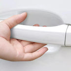 Car Door Handle Anti-scratch Protection Transparent Stickers Anti-collision Strips, 4pcs Handle Bowl, 4pcs Handle, 8pcs /Set