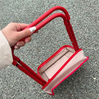 Kanda Bag-Type Folding Fishing Chair Portable Outdoor Travel Sketching Stool, Red, Large