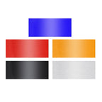 2pairs 18 inch~21 inch Car Reflective Wheel Modification Stickers, 6pcs /Set Red, 6pcs /Set Blue, 6pcs /Set Yellow, 6pcs /Set White