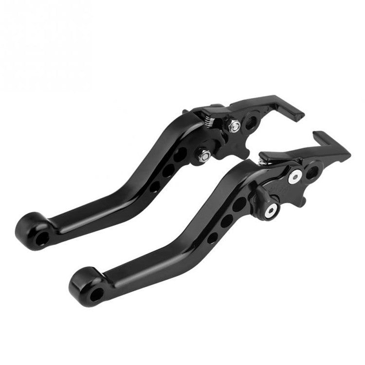 1pair Motorcycle CNC Six Speed Dual Disc Brake Handlebar Cowl Adjustable Electric Bike Brake Lever, Brake Lever(Black), Brake Lever(Silver), Brake Lever(Gold)