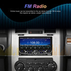 6.86inch Dual Butt Button Knob Player MP5 With Backup Camera Function / Bluetooth / CarPlay