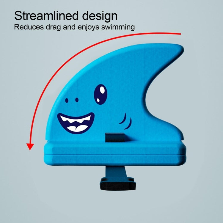 Fins Dual Purpose Back Float Children Beginner Swimming Aid Float Plate Hitting Water Striker