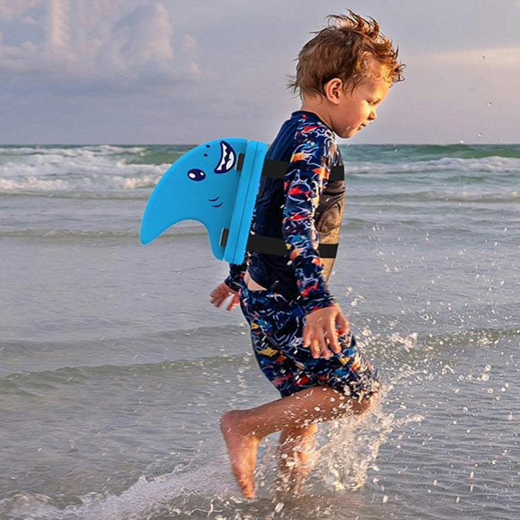Fins Dual Purpose Back Float Children Beginner Swimming Aid Float Plate Hitting Water Striker