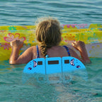 Fins Dual Purpose Back Float Children Beginner Swimming Aid Float Plate Hitting Water Striker