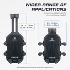Outdoor Motorcycle Aluminum Alloy Shock-absorbing Mobile Phone Holder, CS-1990A1