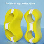 Swimming Training Clamping Legs Plate Legs Trainer Swimming Aid Plate, Yellow White Adult 55-80kg, Bright Yellow Children Below 55kg, Blue Children Below 55kg, Orange Children Below 55kg