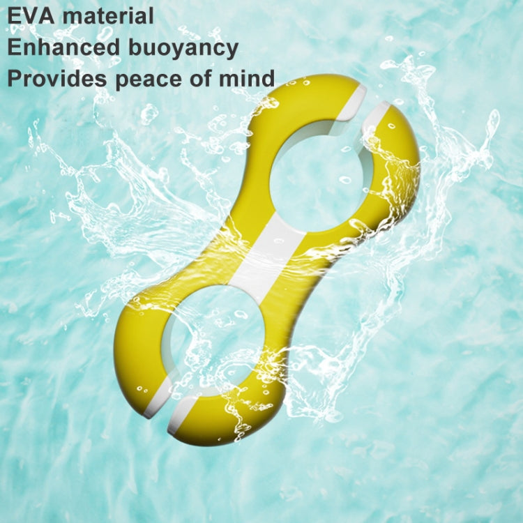Swimming Training Clamping Legs Plate Legs Trainer Swimming Aid Plate, Yellow White Adult 55-80kg, Bright Yellow Children Below 55kg, Blue Children Below 55kg, Orange Children Below 55kg