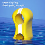 Swimming Training Clamping Legs Plate Legs Trainer Swimming Aid Plate, Yellow White Adult 55-80kg, Bright Yellow Children Below 55kg, Blue Children Below 55kg, Orange Children Below 55kg