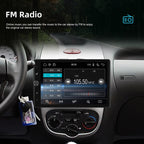 10.4 Inch MP5 Single Butt Vertical Screen Manual Rotation Android Navigation With Wireless Carplay Backup Camera