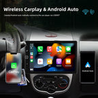 10.4 Inch MP5 Single Butt Vertical Screen Manual Rotation Android Navigation With Wireless Carplay Backup Camera