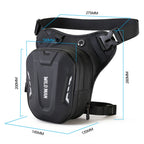 WILD MAN L1 3L Outdoor Motorcycle Riding Hard Shell Waist Bag Sports Cross-body Bag, L1