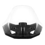 For Can-Am Ryker 600/Ryker 900 Adjustable Front Windshield, Transparent, Grey