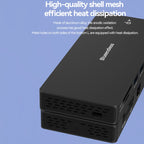 Blueendless 12-In-1 HD Multifunctional Docking Station 10Gbps Splitter With Switch, 12 in 1 Dual 8K HDMI+DP, 12 in 1 8K+4K HDMI x 2